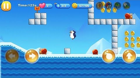 Penguin Run 2 - Level 7 - Android Gameplay