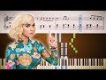 Katy Perry - Small Talk - Piano Tutorial + SHEETS