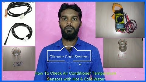 How To Check Ac Temperature Sensors In Urdu/Hindi