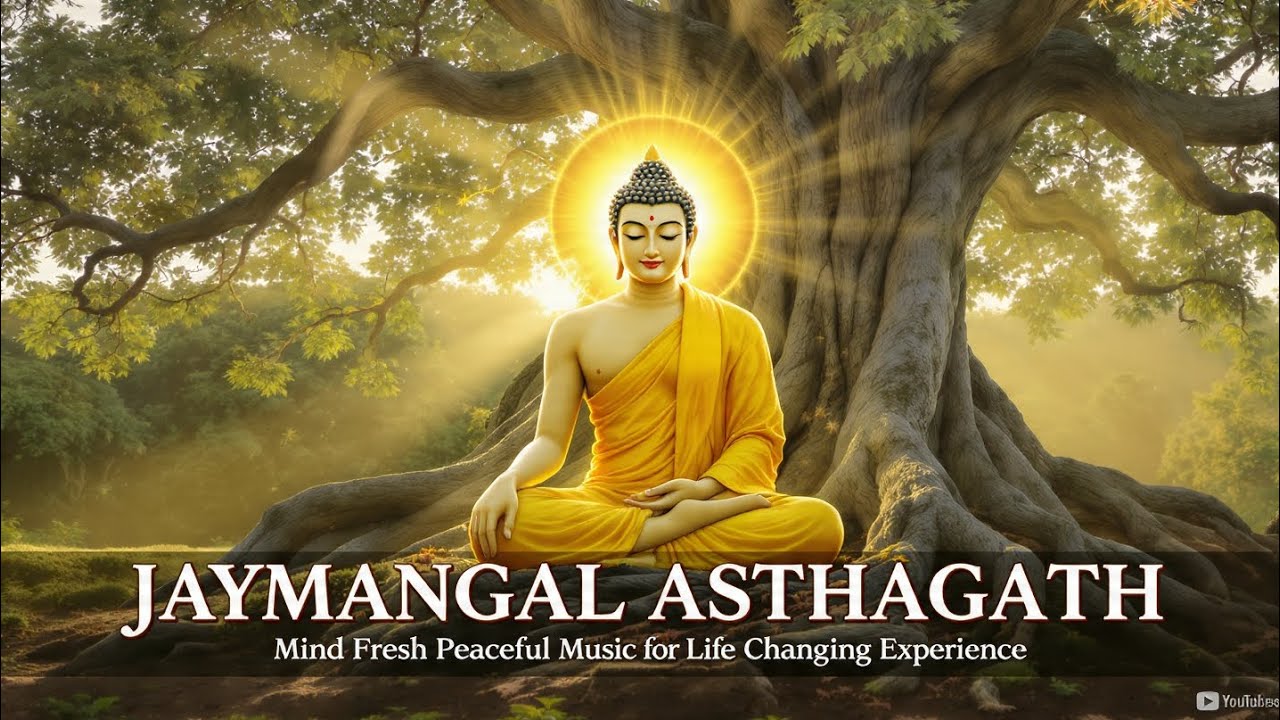 JAY MANGAL ASTHAGATHA  CHANT 🙏 | DEEP MEDITATION MUSIC | lordbuddha Chant