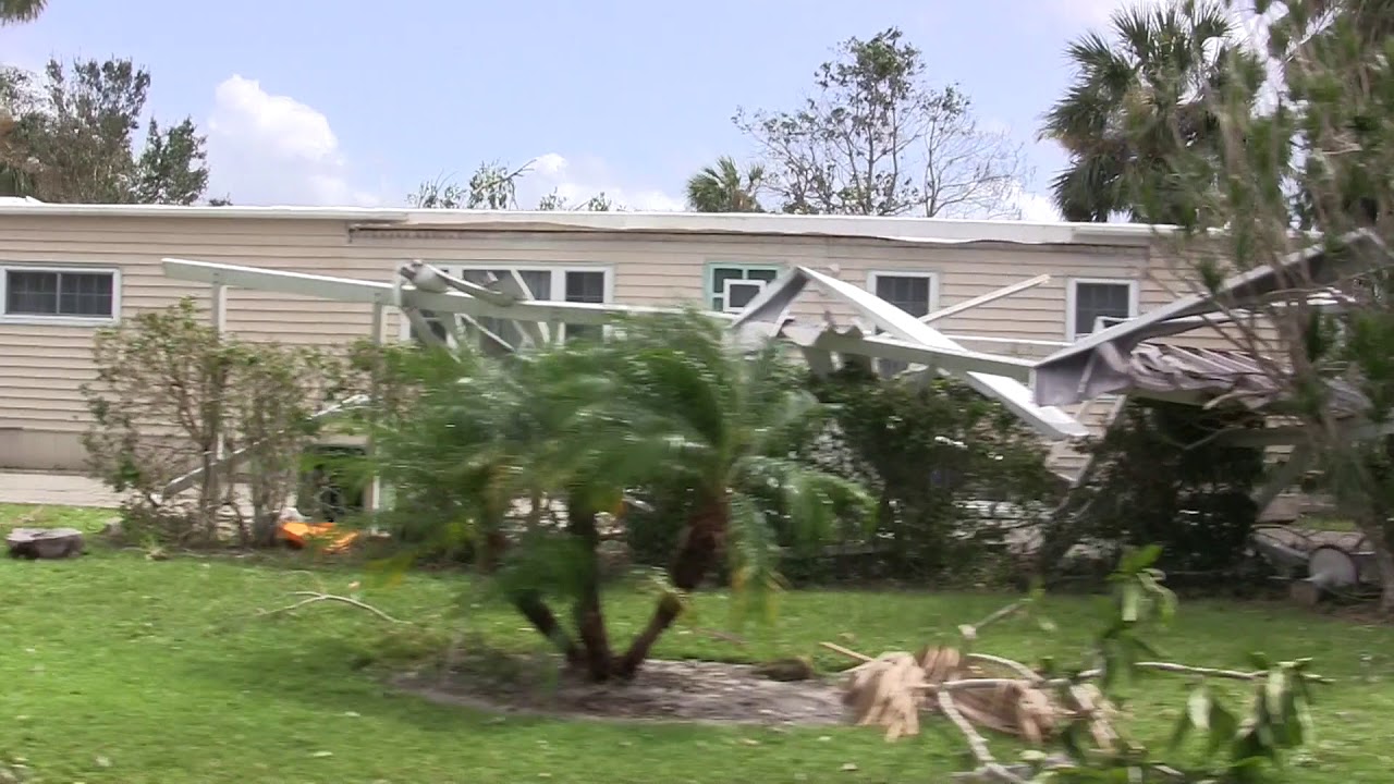 After Irma Riverwood Estates in South Naples YouTube