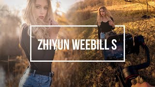 Zhiyun Weebill S - Performance Test - Filming a Model in 4k + POV