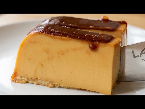 🍮🔥 flan especial de caja SIN HORNO ¡en 2 minutos y con solo 4 ingredientes!