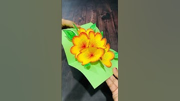 Popup tutorial/ popup card/ flower popup #popup #flowerpopup #flower