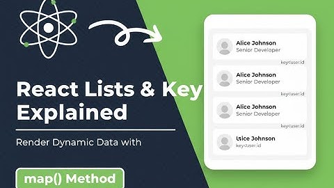 React Lists & Keys Explained: Render Dynamic Data with map() (Vite Tutorial for Beginners)