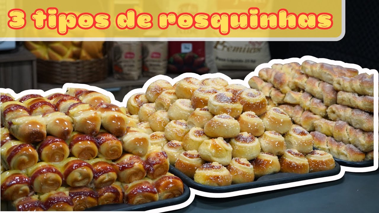 PARTE 3 - Três Rosquinhas com a mesma massa (Prestígio, Romeu e Julieta e Tricolor)
