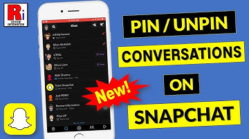 How to Pin and Unpin any Conversation on SnapChat || How to Pin Someone (New Update)