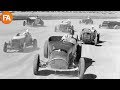 Car Racing in the 1940s - Vintage Footage