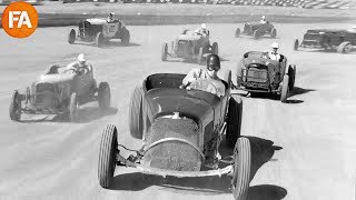 Car Racing in the 1940s - Vintage Footage screenshot 4