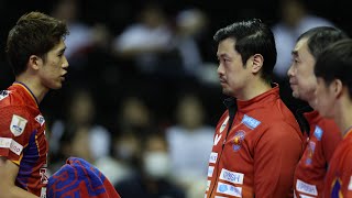 張一博 監督 アスティーダスーパープレー&監督インタビュー 琉球アスティーダ vs T.T彩たま ノジマTリーグ2023-2024  2023年8月10日 CNAアリーナ★あきた【卓球Tリーグ公式】
