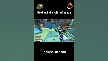 Getting 2 kills with Wingman #apexlegends #apex #apexclips #fps #gaming #shorts #foryou #fyp