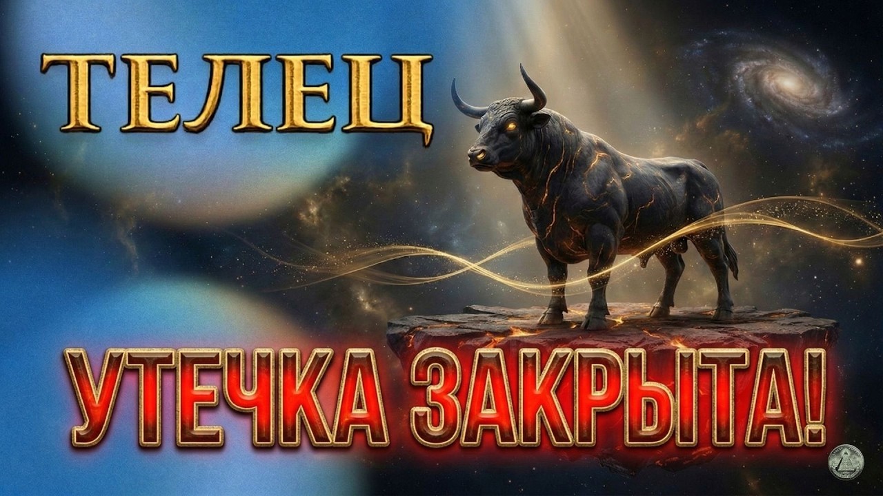 ТЕЛЕЦ: Канал через который утекали ваши деньги перекрывается.Вам нужно знать об этом сейчас.гороскоп