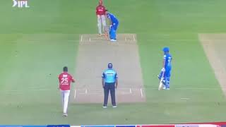 Live Ipl 2020 Delhi Vs Kings 11 Over 8