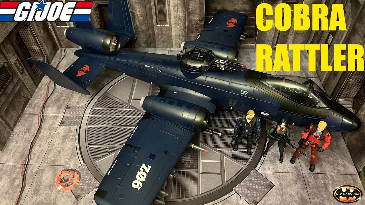 Hasbro G.I. Joe Classified Cobra Rattler Ground Attack Jet HasLab