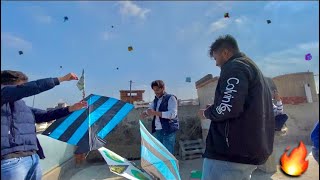 Flying kites on Basant❤️‍🔥2022 | Basant Panchami vlog | C4U