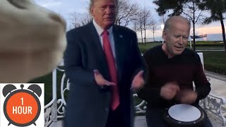 Trump & Bilal Göregen - Cat Vibing To Levan Polkka - 1 Hour Trump Ve Bilal Göregen 1 Saat