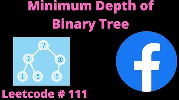MINIMUM DEPTH OF BINARY TREE | LEETCODE # 111 | PYTHON DFS SOLUTION