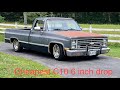 Lowering a c10 6 inches on the cheap