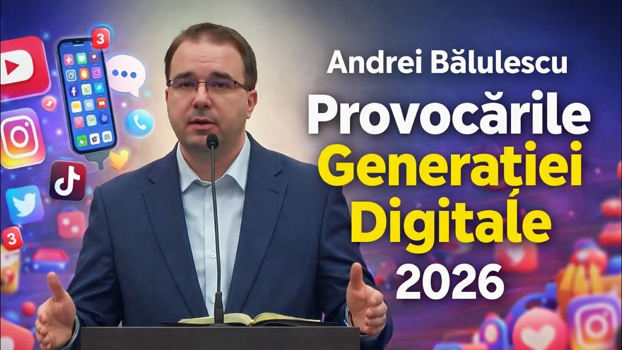 Andrei Bălulescu-❗️Provocările generației Digitale....| Predică 2026 |