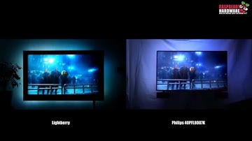 Lightberry vs Ambilight - Raspberry PI