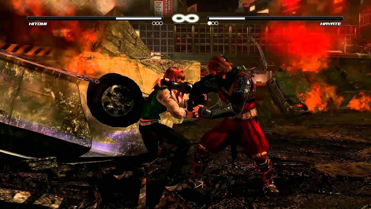 DOA5 Demo - Hitomi vs Hayate