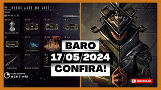 Warframe - Baro ki'teer 17/05/2024 - Mods Prime e muito mais