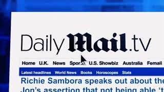 Richie Sambora: interview with Daily Mail TV on 10/16/2020