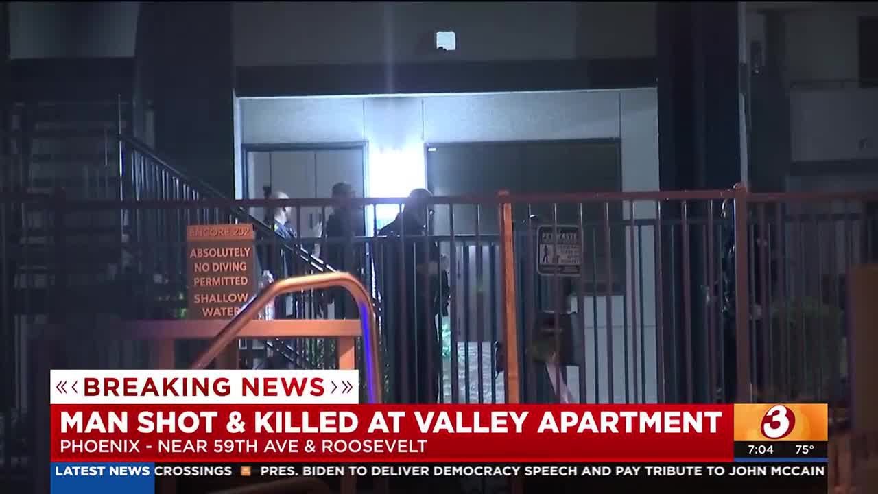 Man shot, killed at west Phoenix apartment complex - YouTube
