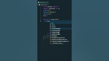 Python Turtle Art: Amazing Coding Visuals #shorts