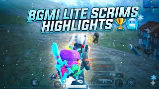 Bgmi Lite Scrims highlights 🏆🥶||Montage •∆#video #pubglite #bgmiliteupdate 