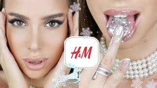 ААААА! 🤤💥  ПРОВЕРЯЮ КОСМЕТИКУ ИЗ H&M ! НОВОГОДНИЙ МАКИЯЖ + ПОДАРОК ВАМ 🎁