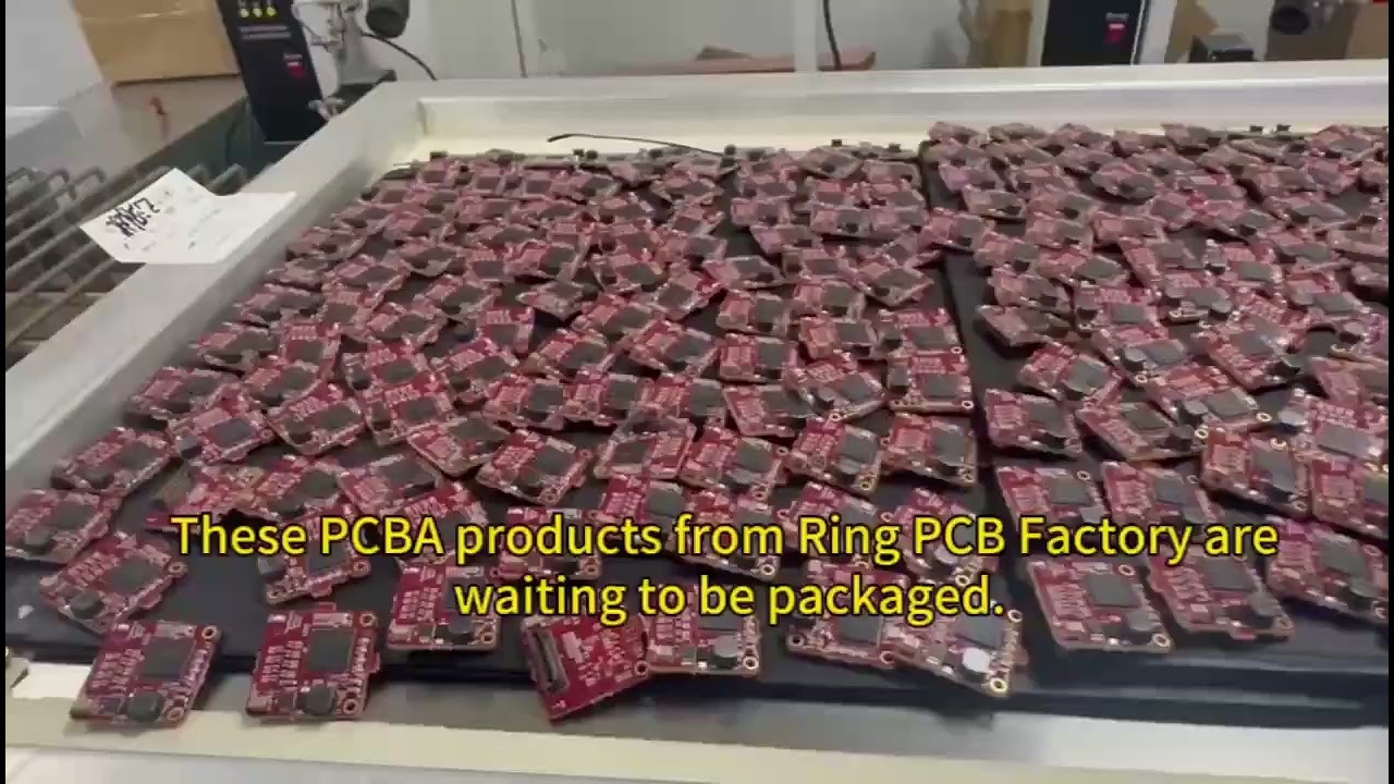 PCBA products from Ring PCB Factory are waiting to be packaged