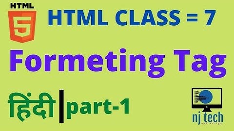 text formeting tag || bold, italic, underline hindi tutorial#HTML