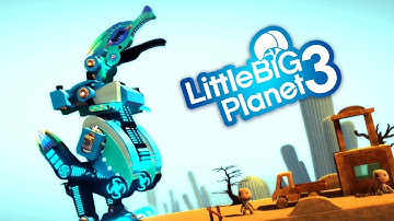 LittleBigPlanet 3 - Ultra Blue V5 - GIANT MECH ROBOT DRAGON - Playstation 4 Gameplay | EpicLBPTime