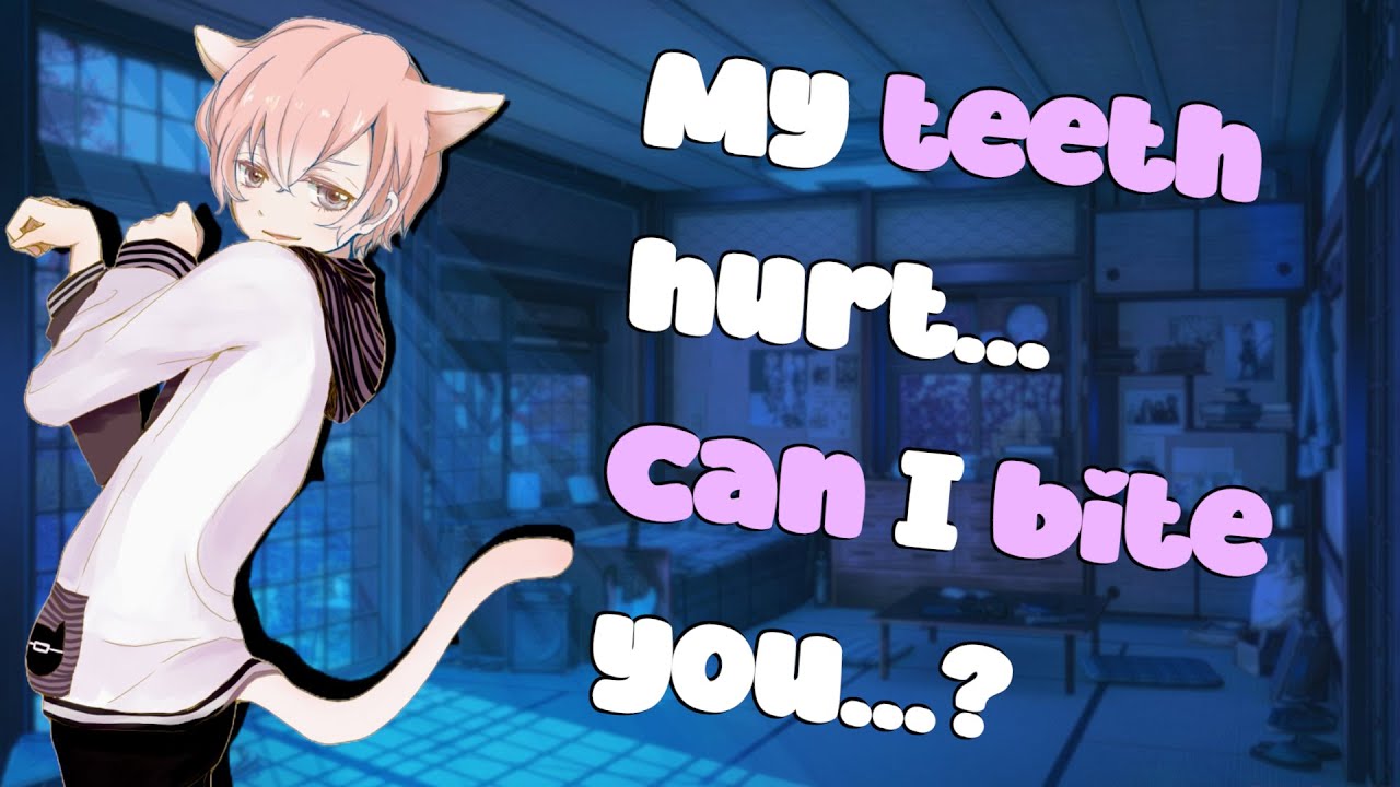 【3DIO ASMR】 Catboy Needs A Chew Toy