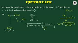 1.3 | Conic Section | Introduction to Ellipse - Prob 3