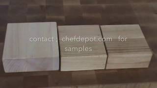 Kitchen furniture made in USA. Get butcher blocks and countertops. These butchers block counter tops are rated #1. And made in 