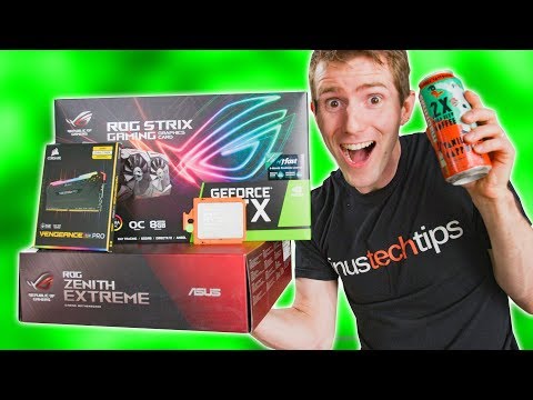 Caffeine-Fueled Midnight PC Building Stream 🔥🔥🔥