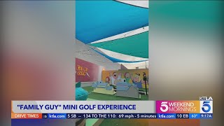 'Family Guy' mini golf comes to downtown Los Angeles