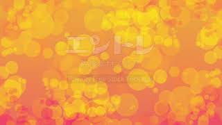 orange bubble background (Royalty Free Stock Footage)