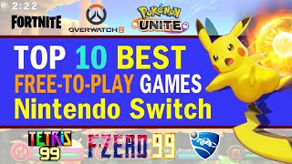 Top 10 BEST Free to Play Nintendo Switch Games | 2024 Edition