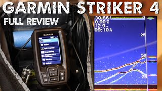GARMIN STRIKER 4 - Best Budget Sonar? - Full Review - Settings - On Ice Demos
