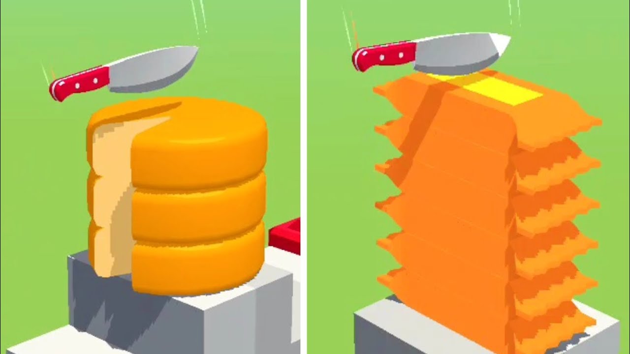 Slice It All Gameplay! Satisfying and Relaxing ASMR Slicing Video NEW ...
