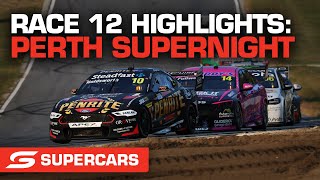 Race 12 Highlights - Bunnings Trade Perth SuperNight | Supercars 2022