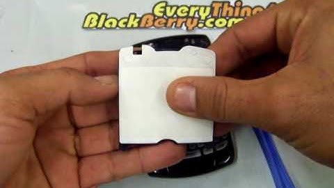 How To Fix Change Repair Blackberry Sprint Curve 8330 Lcd Screen Lens