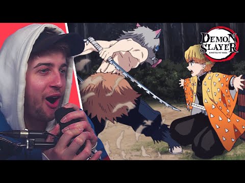 ZENITSU PROTECTS NEZUKO!! Demon Slayer Ep 13 REACTION (Kimetsu no Yaiba)