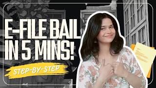How to E-File a Bail Application online| Step-by-Step | File Bail Application Without Going to Court