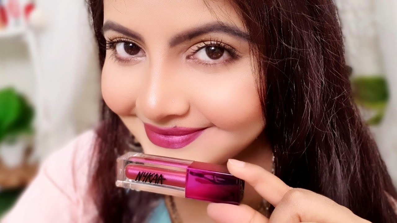 Nykaa Matte to last! Metallic Liquid Lipstick and Eyeshadow