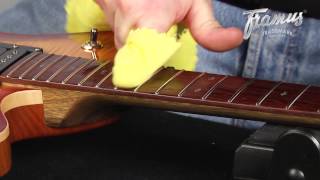 Framus Tutorial: Changing Strings and Cleaning the Fingerboard
