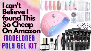 I Can't Believe I Found This So Cheap On Amazon | Modelones Poly Gel Kit
